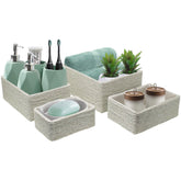 Woven Rope Baskets (4 Pack)